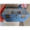 Image 1 : blue plastic toolbox