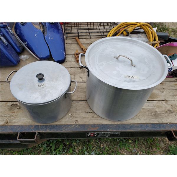 large stock pot + one pot inside