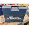 Image 2 : Mastercraft 4.5" angle grinder in case