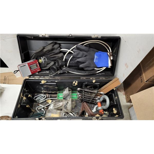 Tool Box filled with Tools and Misc.