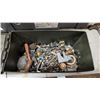 Image 1 : Army Ammunitions Box, filled with Misc Hardware