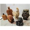 Image 2 : Assorted Statues and Bottles