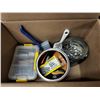 Image 1 : Box of Assorted Housewares and Hardware