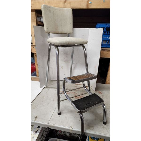 Vintage Highchair with steps