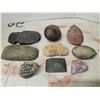 Image 1 : Assorted Vintage Tool Rocks, Gemstone Geodes, Gold/Pyrite