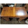 Image 2 : Wooden Vanity Dresser, no mirror H-2ft 6 1/2" W- 3ft 2 1/2" D- 1ft 7 1/4"