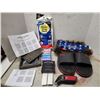 Image 1 : Lot of Assorted Household items, Mens FlipFlops sz 10