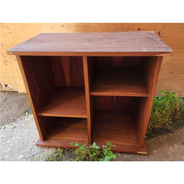 Brown Wooden Microwave Stand H-2ft W-2ft 3" D-1ft 4"