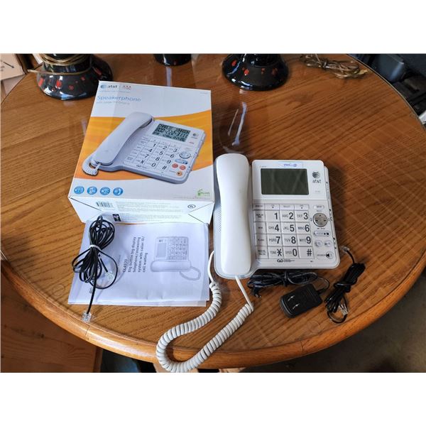 "Speaker Phone by AT&T" Large Displa and Button home phone
