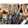 Image 2 : Box of Assorted Hair Curlers and Hair Dryers