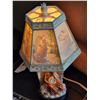 Image 3 : Cute Ceramic Angel Lamp with Photo Lamp Shade, Tested Working
