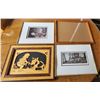 Image 1 : Set of Assorted Pictures/Picture Frame, 2 Andrew Kiss Wolf Paintings