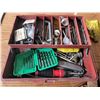 Image 1 : Tackle Box filled with Misc Tool Bits and other hardware