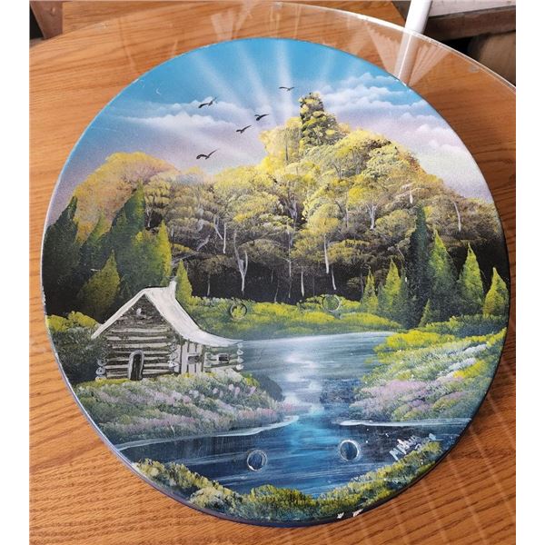 Satellite Dish Painting