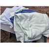 Image 2 : Lot of Assorted Twin Bed Sheets and Mattress Pads
