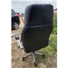 Image 2 : Well Used Black Pleather Computer Chair