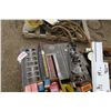 Image 8 : pallet of misc, bearings, tools , ag parts,filters, table saw.