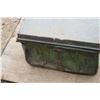 Image 5 : old green metal tool box, well used.