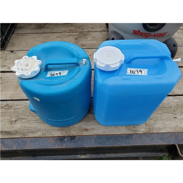 2 water jugs