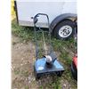 Image 1 : blue electric snow thrower (untested)