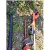 Image 3 : Black & Decker 18v tool lot w/ 2 batteries - leaf blower, hedge trimmer, weed trimmer (untested, bat
