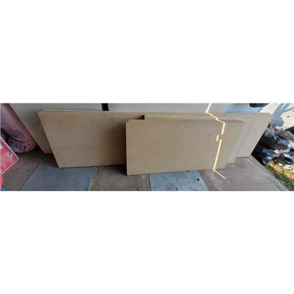 counter top particle board lot