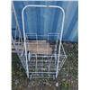 Image 2 : shoe rack (needs couple of screws) & folding shopping cart