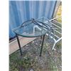 Image 2 : metal childs bedframe & d shaped patio side table