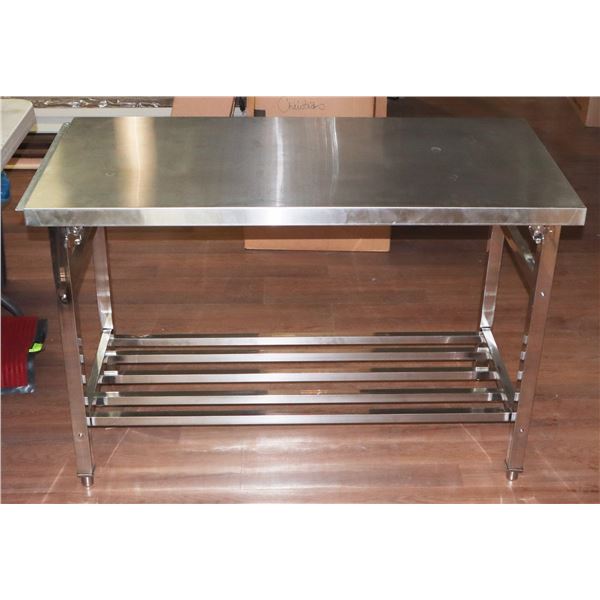 STAINLESS STEEL FOLDING  TABLE