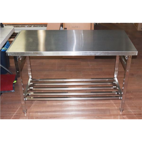 STAINLESS STEEL FOLDING  TABLE
