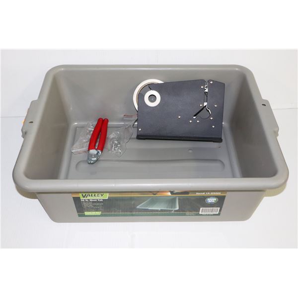 VALLEY SPORTSMAN MEAT TUB & HONG RING PLIERS KIT