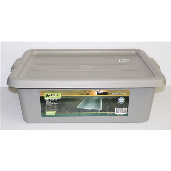 VALLEY SPORTSMAN 50LB. MEAT TUB