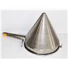 Image 1 : X-LARGE CONE SHAPE STAINLESS STEEL STRAINER