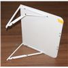 Image 1 : WHITE CHOPPING BOARD WITH WALL MOUNT CLAMP