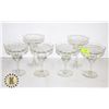 Image 1 : SET OF 6 ALCOHOL SERVICE GLASSES