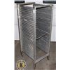 Image 1 : 20 SLOT WHEELED PAN RACK