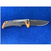 Image 1 : Gerber Bear Grylls Orange and Black Lock Blade folding pocket knife with clip