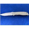 Image 1 : Gerber Silver Lock Blade folding pocket knife with clip