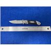 Image 2 : SOG Black and Grey Lock Blade folding pocket knife with clip