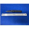 Image 2 : SOG Escape Black Locked Blade folding pocket knife with clip