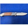 Image 1 : SOG Fielder Wooden handle Lock Blade folding pocket knife