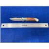 Image 2 : SOG Fielder Wooden handle Lock Blade folding pocket knife