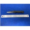 Image 2 : SOG Escape Black Lock Blade folding pocket knife with clip