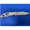 Image 1 : Gerber Silver Paraframe Lock Blade folding pocket knife with clip