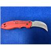 Image 1 : Milwawkee Fastback Red Lock Blade folding pocket knife with clip model 48-22-1985