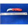 Image 2 : Milwawkee Fastback Red Lock Blade folding pocket knife with clip model 48-22-1985