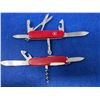 Image 1 : Lot of 2 Victorinox Red Swiss Army Multi-tool Slip Knife