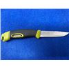 Image 1 : Morakniv Green Stainless Steel knife and Fire Starter with holder