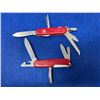 Image 1 : Lot of 2 Victorinox Red Swiss Army Multi-tool Slip Knife