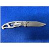 Image 1 : Gerber Silver Paraframe Lock Blade folding pocket knife with clip